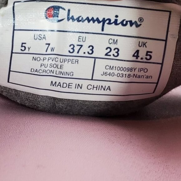 Champion Women 7 Pink Waterproof  Slip-on Flip Flops Sandel - Picture 2 of 10